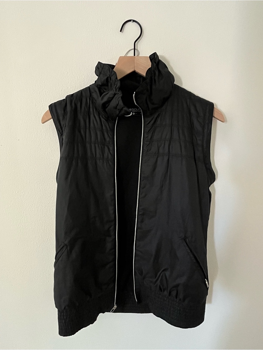 Nike Golf Black Quilted Vest Small